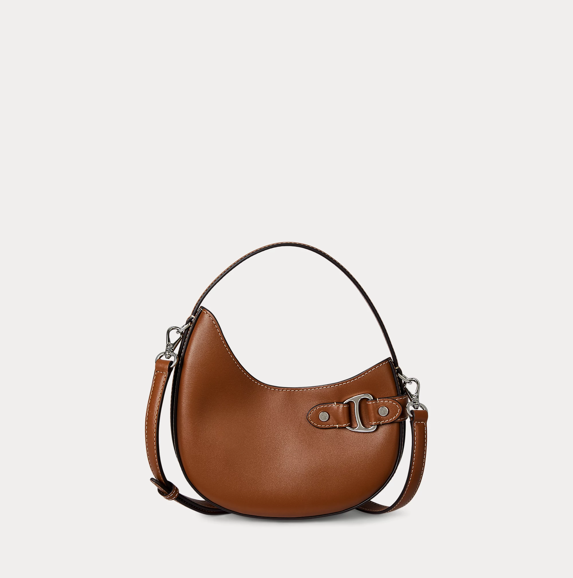 Lauren Ralph Lauren Small Tasha Leather Crossbody Bag