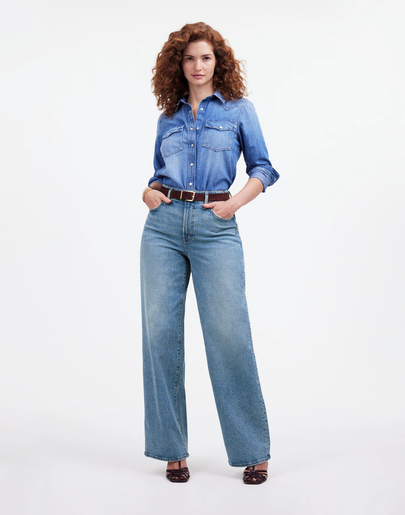 Madewell Curvy Perfect Vintage Wide-Leg Jean