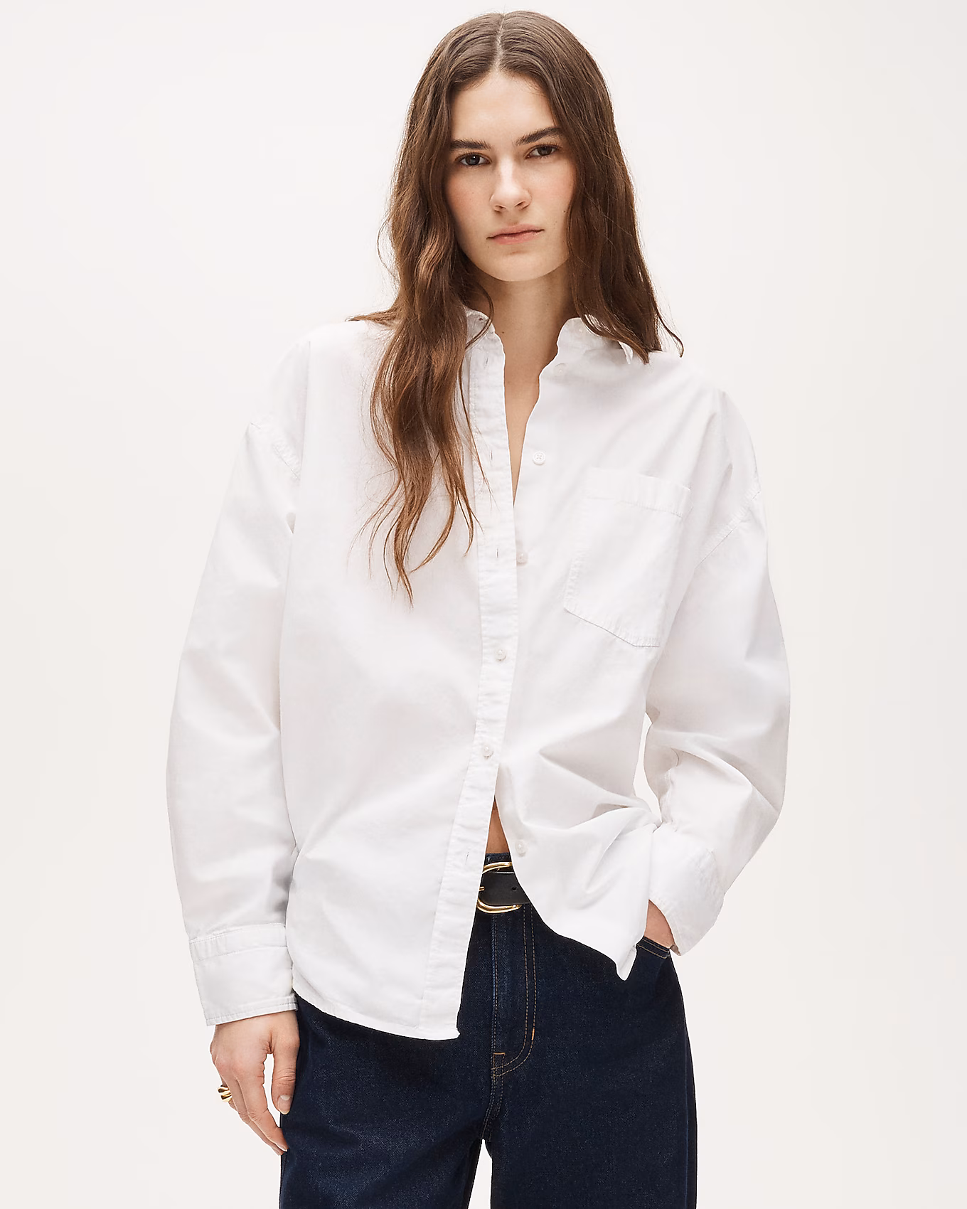 J.Crew Étienne Oversized Oxford Shirt