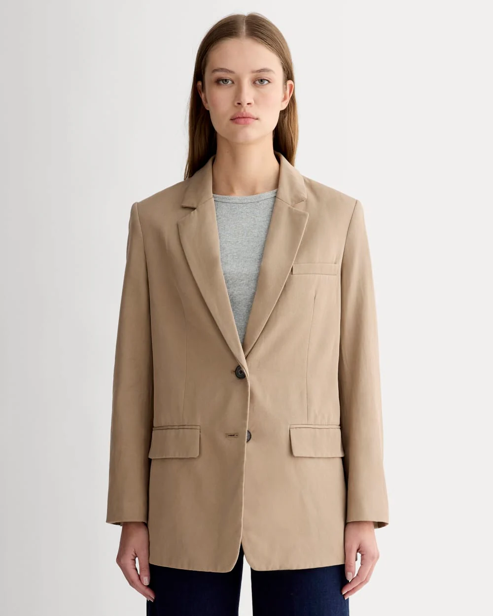 Everlane The Oversized Blazer in Buttersmooth