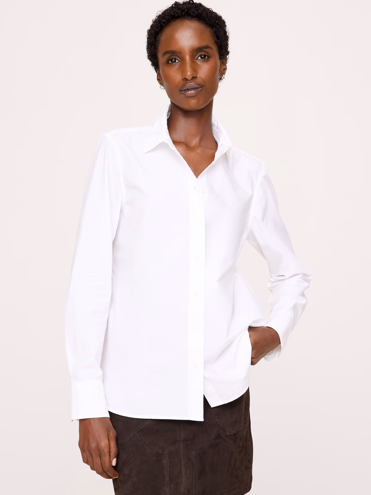 Banana Republic The Everyday Shirt in Cotton Poplin