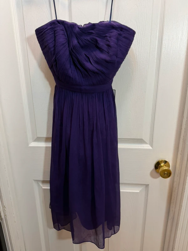J.Crew Pleated Evening Dress