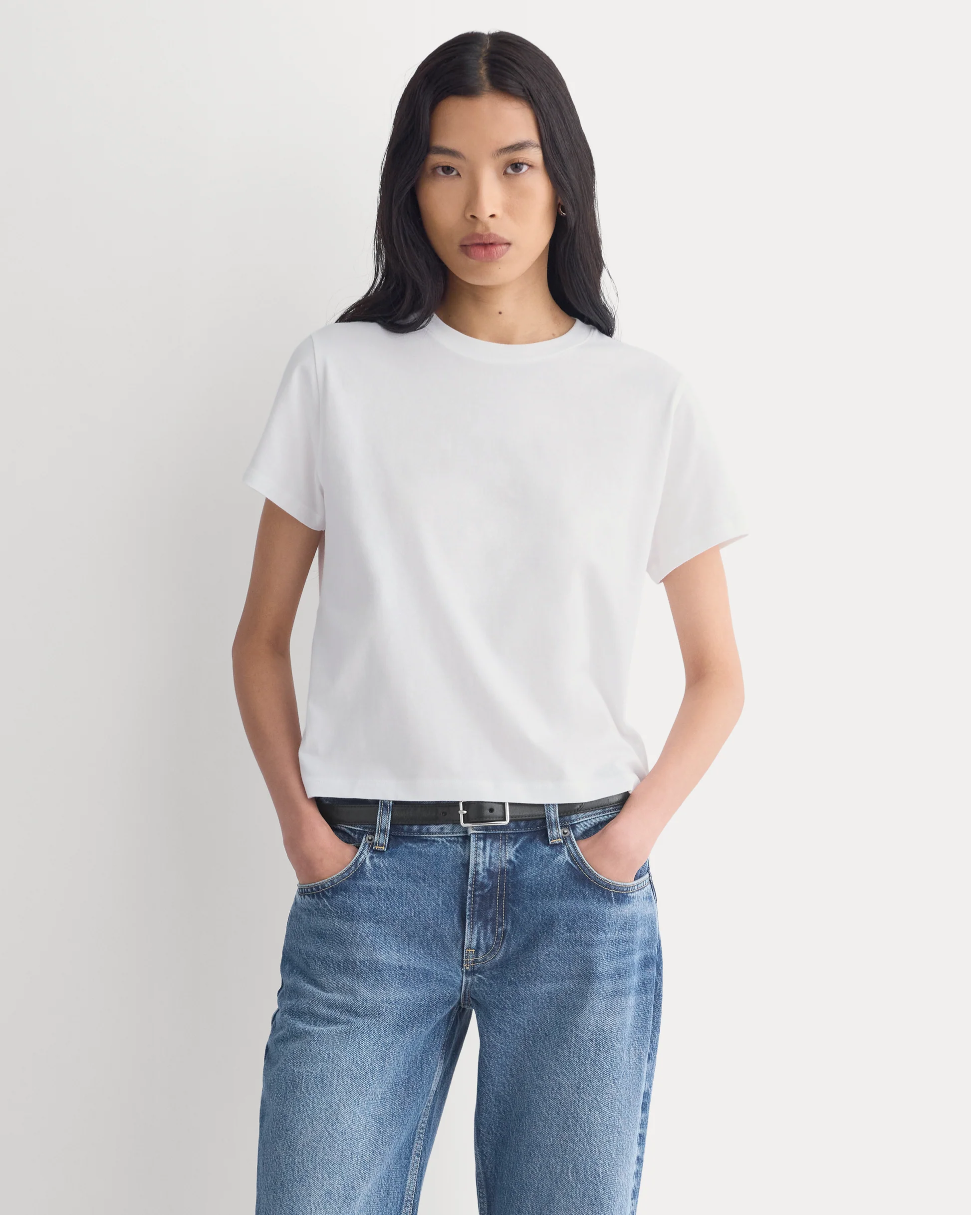 Everlane Organic Cotton Box-Cut Tee