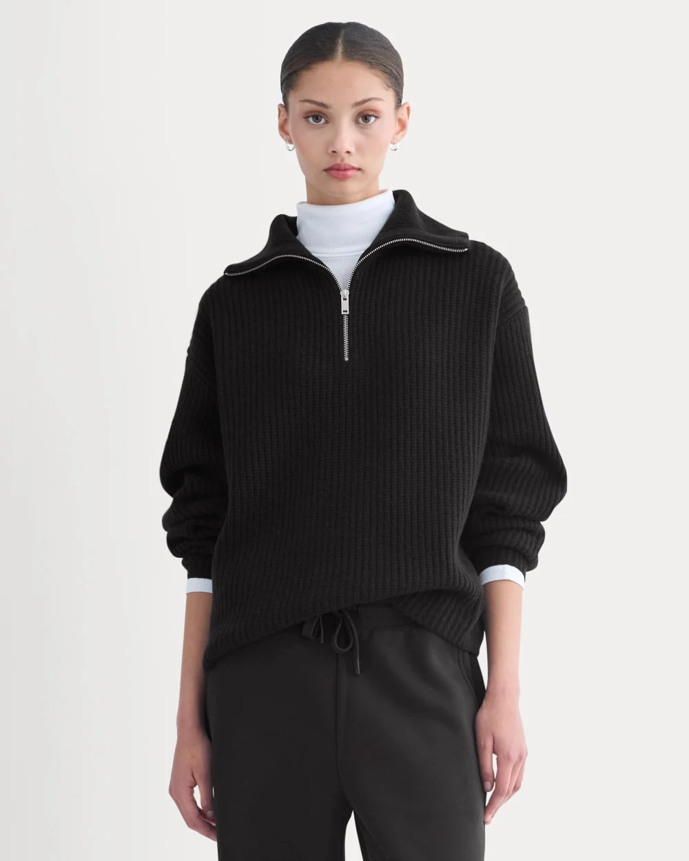 Everlane Luxe Merino Half-Zip